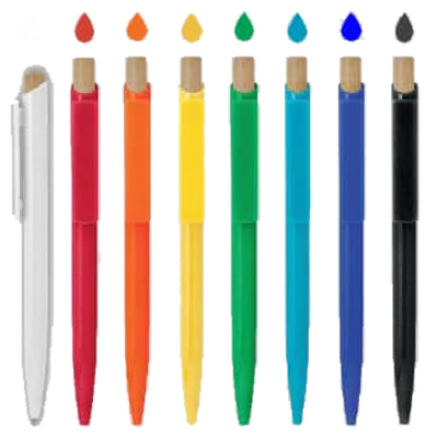 Bolígrafo Oblik tinta azul